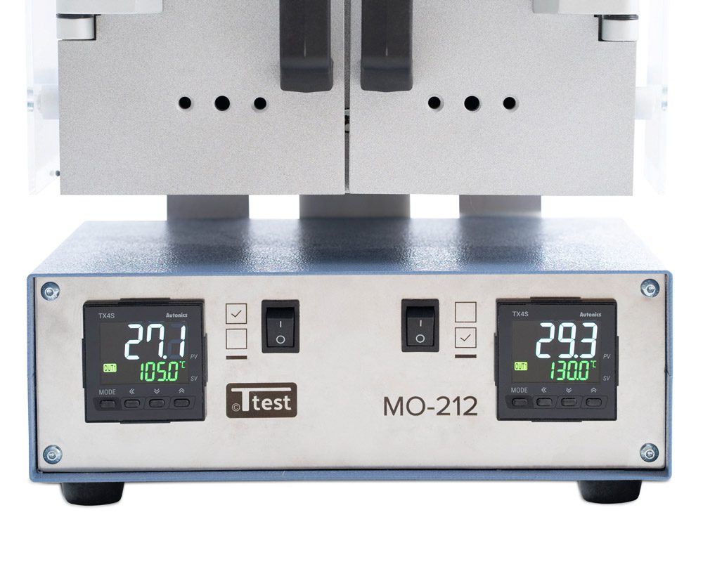 Laboratory drying cabinet for moisture analysis MO-212 Pid controllers